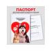 Fluffy happiness International veterinary passport 2 pcs