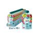 Mashed potatoes for kids Dessert from apples strawberries and raspberries 90g (12 pcs)
