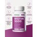 BIONATURE BIOTIN 5000 hair vitamins 2 packages - Buy Online on GoSupps.com