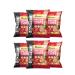6pcs bombbar whole -grain chips with taste sweet chili 50 g