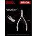 NIPPON NIPPERS Professional nippers for nails Podological NP-04 - Buy Online on GoSupps.com
