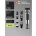 Tuvio Hair haircut with 7 nozzles HC-BGA7G Gray