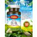 Carlson Labs Vitamin D3 + K2 Vitamin D3 2000 + K2 90 MCQ 120 capsules