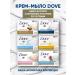 DOVE soap Cream Soap firmly given 135g 6 pcs
