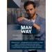 MAN WAY Male shampoo for hair moisturizer with keratin 300 ml - Buy Online on GoSupps.com