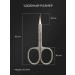 ZINGER Manicure scissors for nails and cuticles Professional - Buy Online on GoSupps.com