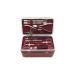 ZINGER Manicure set with a cosmetic bag of 10 items MS-1201-804-S
