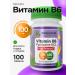 NATURALIST Vitamin B6 100 mg for the overall health of the body 100 pcs