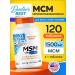 Doctor's Best MSM for joints and ligaments skin and hair MSM 120 tablets