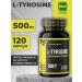 Primaforce Tyrosine dietary supplement for weight loss of sleep in memory of 120 capsules