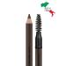 Mesauda Eyebrow pencil for brunettes with a brush. 104