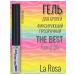 Artdomenico Eyebrow gel fixing transparent la rosa the best