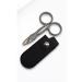 MERTZ Scissors for thick nails in a leather cover