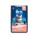 Brit with salmon and chicken for sterilized cats 8 kg