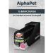 AlphaPet Wet food for cats Sterilized with a rabbit 15*80 g - Buy Online on GoSupps.com