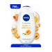 Nivea Shower gel cream and apricot women male 750 ml