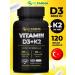 Rcfarma Vitamin D3+K2 5000 mg for immunity