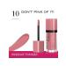 Bourjois Rouge Edition Velvet lipstick tone 10 Dont Pink of it