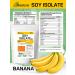 FAVORLINE Soy isolate soy protein 3x1000 g banana - Buy Online on GoSupps.com