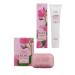 Rose of Bulgaria Soap with particles of sculpture. roses 100 g+hand cream 75 ml 2+2