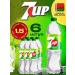 7UP Drink "7-up" "Seven AP" Zero 6 pcs. 1.5 l