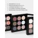 Crystal Minerals Cosmetics Palette of mineral compact shadows for eyelids - Buy Online on GoSupps.com