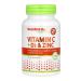 NutriBiotic Complex of vitamins C + D3 and ZINC 100 capsules - Buy Online on GoSupps.com