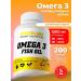POWERLABS Omega 3 in capsules 200 pcs 1200 mg for health and immunity