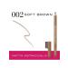 Bourjois Brow Reveal Precision 002 Soft Brown eyebrow pencil - Buy Online on GoSupps.com