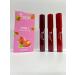 CosmoMax Set of waterproof matte lipstick 3 in 1 strawberry