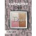 Dior 001 highlighter - Backstage Glow Face Palette