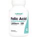Nutricost Folic acid (folic acid) for women 1200 g 120 capsules - Buy Online on GoSupps.com
