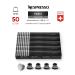 Nespresso 50 pcs Paris Espresso - Original capsules coffee