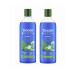 TIMOTEI Men's Hair Shampoo "Effective Anti-Dandruff Protection" 400 ml 2 pcs. - Buy Online on GoSupps.com