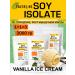 FAVORLINE Soy isolate soy protein 3x1000 g vanilla ice cream