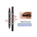QIC Eye eyelids 2v1 felt -tip pen + marker with stamp 08#
