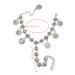 RIM&chic Anklet Bracelet on the leg with coins 1pc - Buy Online on GoSupps.com