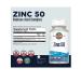 KAL ZINC 50 Mg 60 Tablets (zinc complex) - Buy Online on GoSupps.com