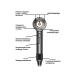 Super hair dryer Feng for hair professional with 5B1 nozzles and sensor - Buy Online on GoSupps.com