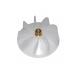 TECHZIP The impeller for the hairdryer the diameter of 64mm the landing hole is 4mm
