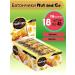 KDV Nut and Go cereal bars with peanuts and banana 18pcs 36g