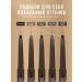 Beauty&Shine Automatic eyebrow pencil brown - Buy Online on GoSupps.com