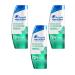 Head&Shoulders DEEP CLNS ITCH shampoo 300 ml 3 pcs