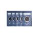 Yur Fabric face masks with black caviar extract 5 pcs - Buy Online on GoSupps.com