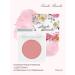 Face blush dry pink contouring palette
