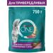 PURINA ONE Dry food for fastidious cats duck and liver 750 g