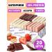 Protein bars without sugar assorted 30% Protein 20 pieces