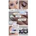 Shade for the eyelid highlighter. Sparkles