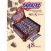 Snickers Sneakers chocolate bar 50.5 g 48 pieces