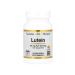 California Gold Nutrition Luthein with zeaxantin 20 mg 60 capsules